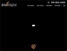 Tablet Screenshot of drivendigital.us